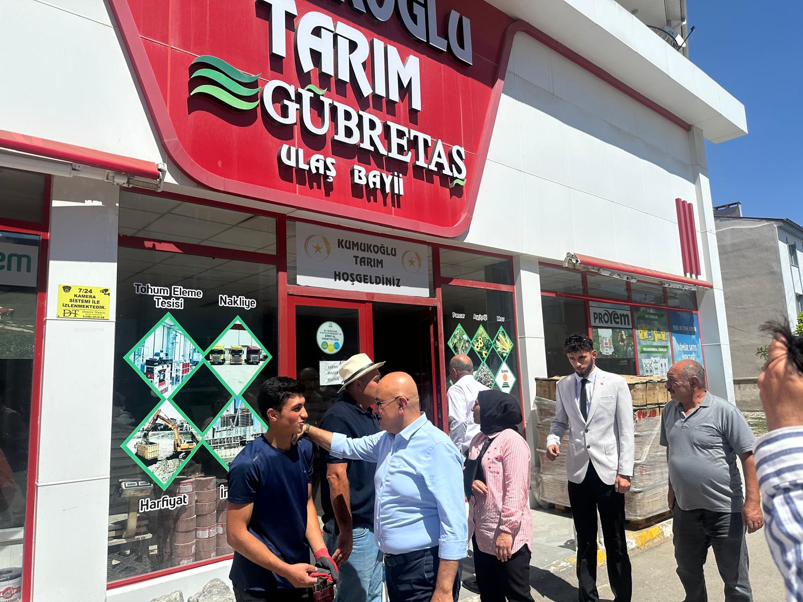 Kayseri Milletvekili Cıngı, Ulaş'ta Esnafla Buluştu